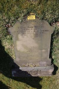 Rotherham (Moorgate) Cemetery - Vernon, John